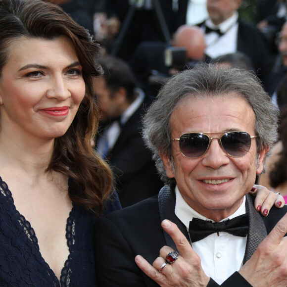 Philippe Manoeuvre et sa femme Candice de la Richardière à la première du film "Les Misérables" lors du 72ème Festival International du Film de Cannes, le 15 mai 2019. © Denis Guignebourg/Bestimage