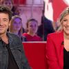 Exclusif - Patrick Bruel, Amanda Sthers - Enregistrement de l'émission "Vivement Dimanche", présentée par M.Drucker, et diffusée le 6 janvier sur France 2. Le 17 décembre 2018 © Guillaume Gaffiot / Bestimage