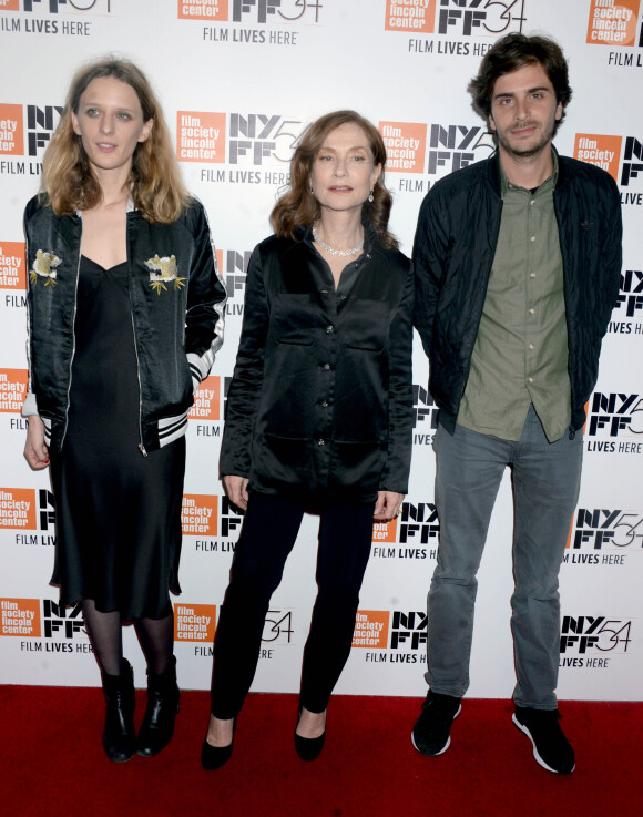 Mia Hansen-Love, Isabelle Huppert et Roma Kolinka à la première de 'Things To Come' au 54ème Festival du Film International à New York, le 14 octobre 2016