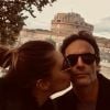 Anthony Delon et sa compagne Sveva Altivi sur Instagram, automne 2019.