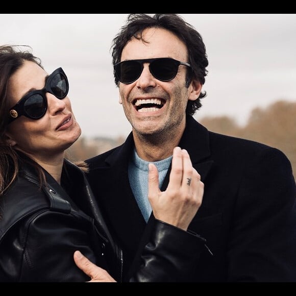 Anthony Delon et sa compagne Sveva Alviti sur Instagram, le 25 décembre 2019.