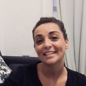 Priscilla en interview confinée pour Purepeople. Le 28 avril 2020.