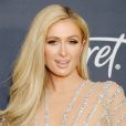 Paris Hilton - Photocall de la soirée "InStyle and Warner Bros" dans le cadre de la 77e cérémonie annuelle des Golden Globe Awards au Beverly Hilton Hotel à Los Angeles, le 5 janvier 2020.