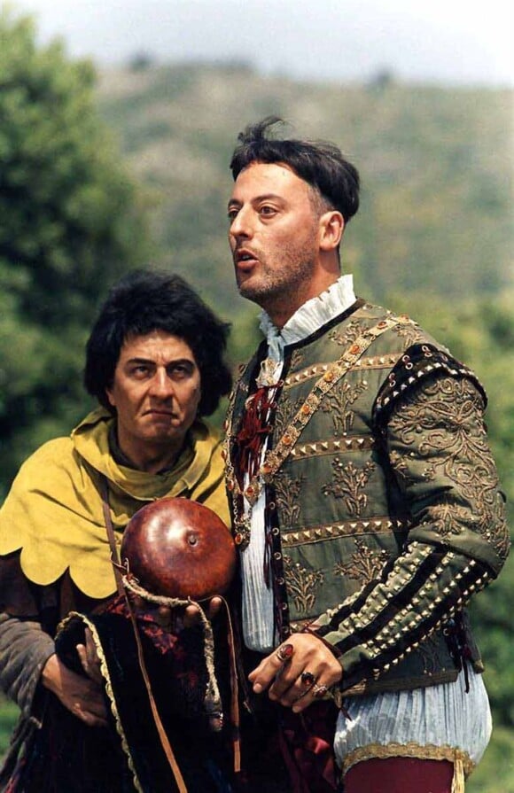 Jean Reno et Christian Clavier dans le film "Les Visiteurs" en 1993.