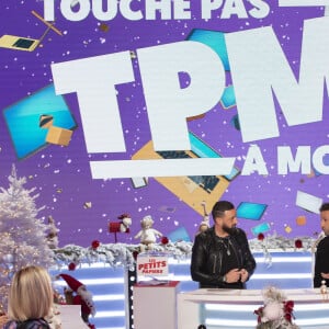 Exclusif - Cyril Hanouna et Ryad Boulanouar - Emission TPMP (Touche pas à mon poste !) à Boulogne-Billancourt le 18 décembre 2019. © Jack Tribeca/Bestimage