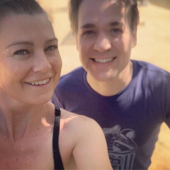 T.R. Knight et Ellen Pompeo sur Instagram. Le 6 mars 2020.