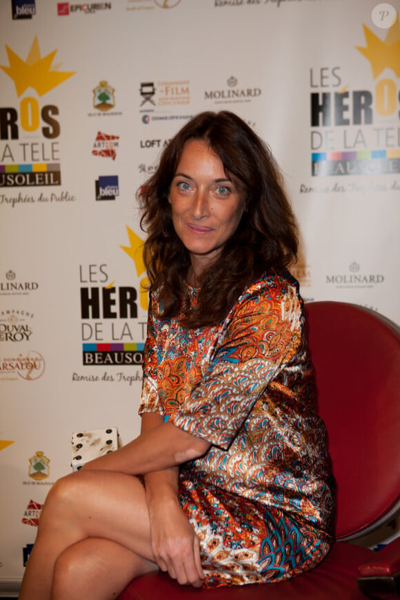 Delphine Serina - 3e festival "Les Héros de la Télé" à Beausoleil le 11 octobre 2014.