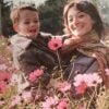 Delphine Serina et son fils Giacomo sur Instagram. Souvenir partagé le 23 décembre 2018.