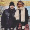 Cameron Diaz et Benji Madden ont annoncé le 3 janvier 2020 avoir eu une petite fille Raddix. Photo publiée sur Instagram par Benji en août 2018 pour l'anniversaire de Cameron.