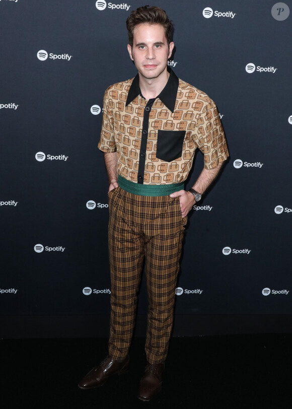 Ben Platt - Photocall de la soirée des "Spotify Best New Artist 2020" à Los Angeles, le 23 janvier 2020.