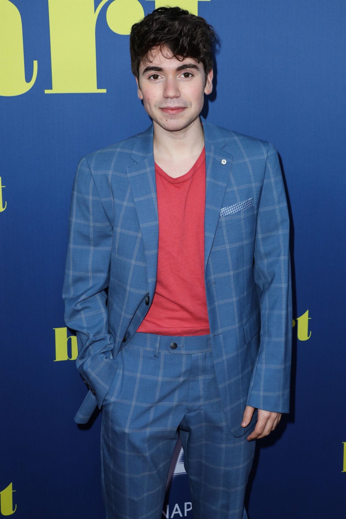 Photo Noah Galvin à la projection de Booksmart à l'hôtel Ace à Los