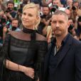 Nicholas Hoult, George Miller, Charlize Theron, Tom Hardy - Photocall du film "Mad Max: Fury Road" lors du 68ème festival international du film de Cannes le 14 mai 2015.