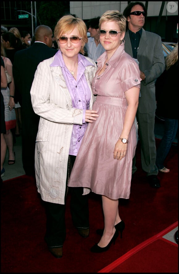 Melissa Etheridge et sa compagne Tammy Lynn Michaels lors de la première du film "Sicko" à Los Angeles en 2007.