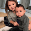 Karim Benzema a publié une photo de ses enfants Mélia et Ibrahim sur Instagram.