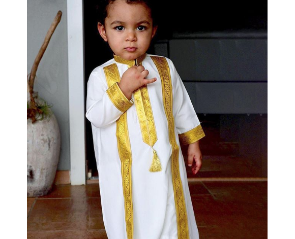 Karim Benzema a publié une photo de son fils Ibrahim sur Instagram.