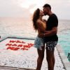 Stéphanie Durant demandée en mariage par Théo, le 27 janvier 2020, aux Maldives