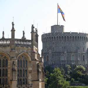 Atmosphère le jour du mariage du prince Harry et de Meghan Markle à Windsor, le 19 mai 2018.