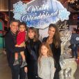 Jessica Alba, son mari Cash Warren et leurs trois enfants Hayes, Haven et Honor. Décembre 2019.