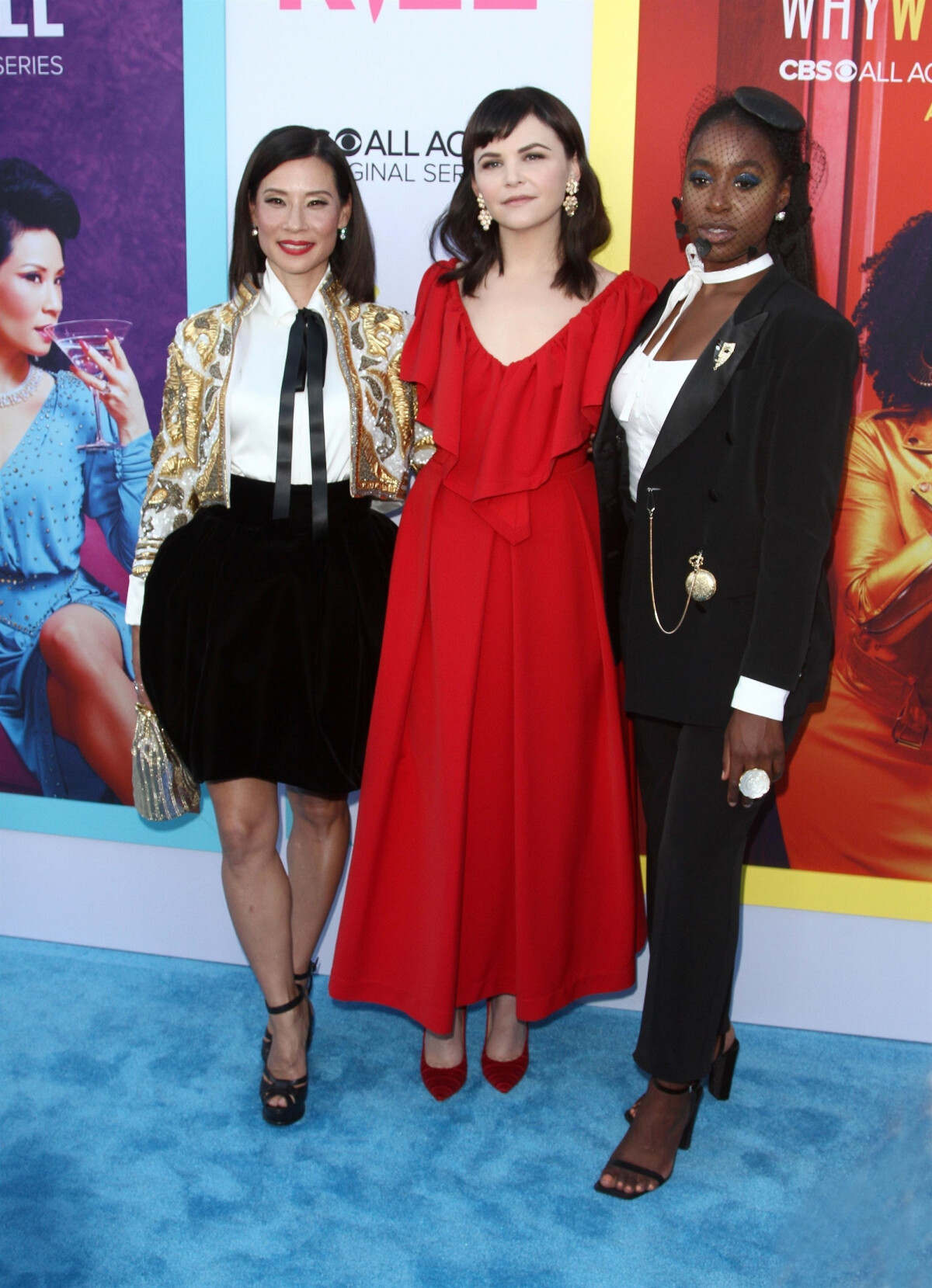 Photo Lucy Liu, Ginnifer Goodwin, Kirby HowellBaptiste à la première