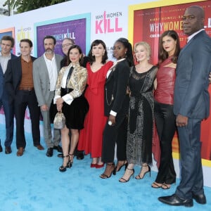 Jack Davenport, Sam Jaeger, Reid Scott, Marc Cherry, Lucy Liu, Ginnifer Goodwin, Kirby Howell-Baptiste ou encore Alexandra Daddario à la première de la série de CBS "Why Women Kill" à Beverly Hills, le 7 août 2019.