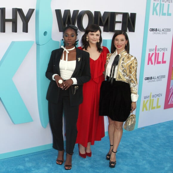 Kirby Howell-Baptiste, Ginnifer Goodwin et Lucy Liu à la première de Why Women Kill à Los Angeles, le 7 août 2019
