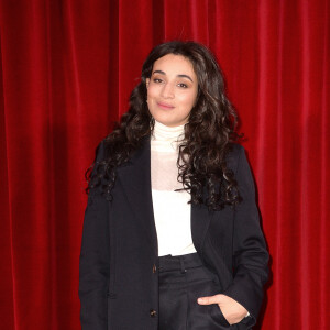 Camélia Jordana - People au défilé AMI d'Alexandre Mattiussi lors de la fashion week Homme collection Automne/Hiver 2020-2021 à Paris, le 14 janvier 2020. © Veeren Ramasamy-Christophe Clovis / Bestimage