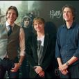 James et Oliver Phelps, Rupert Grint - première du film "Harry Potter et les Reliques de la mort - Partie 2" à Madrid en 2011.