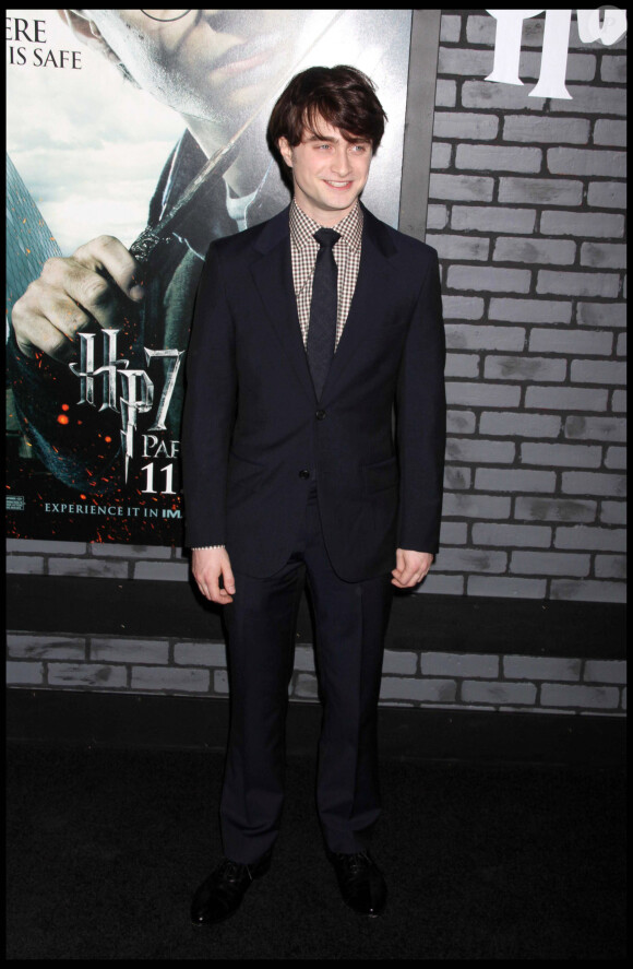 Daniel Radcliffe - Première du film "Harry Potter et les Reliques de la mort - Partie 1" à New York en 2010.