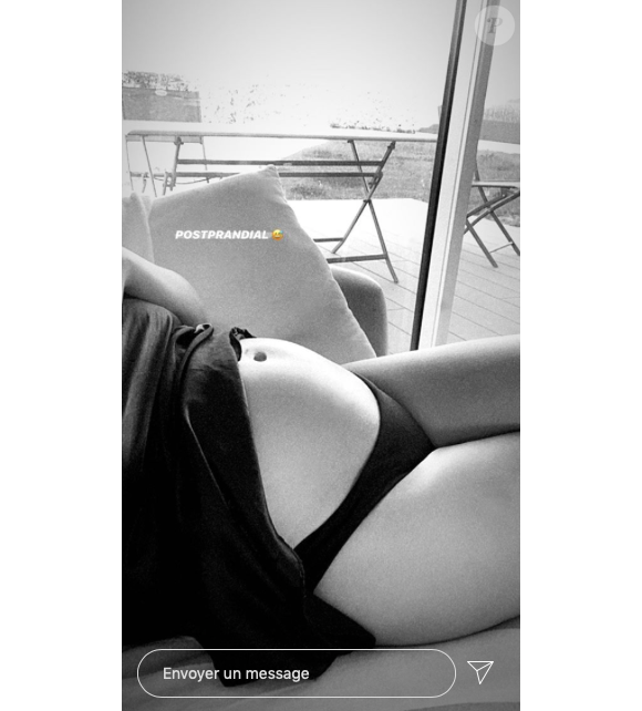 Alizée ("Pékin Express") est enceinte de Maxime. Photo dévoilée en mai 2020.