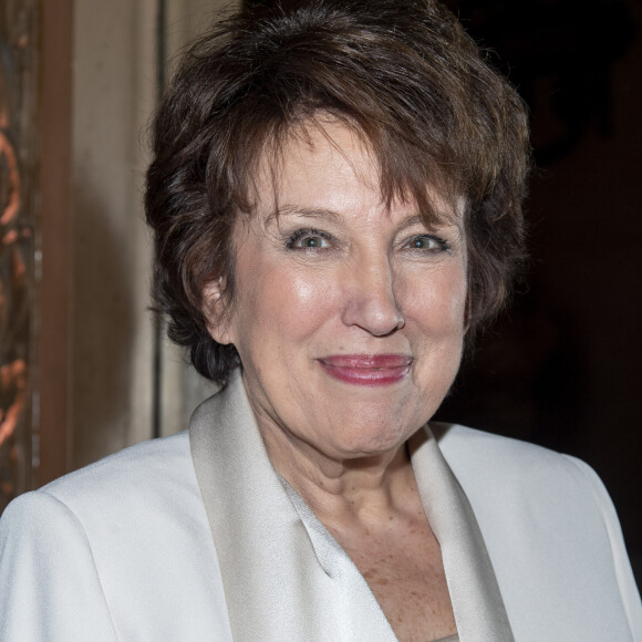 Roselyne Bachelot - Dîner du 40ème Gala de Charité AROP (Association pour le Rayonnement de l'Opéra de Paris) à l'Opera Garnier à Paris le 27 février 2020. © Pierre Perusseau/Bestimage