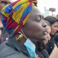 Discours de l'actrice Aïssa Maïga lors de la manifestation pacifique contre les violences policières envers les minorités, et pour que Justice soit enfin faite dans l'affaire Adama Traoré, tué à 24 ans lors d'une interpellation en 2016. Le mercredi 3 juin 2020 devant le tribunal de Paris.