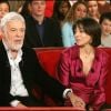 Guy Bedos et sa fille Leslie dans l'émission "Vivement dimanche" en 2005.