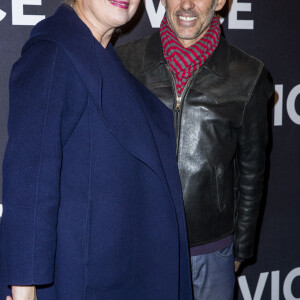 Paul Belmondo et Luana lors de la première du film "Vice" à Paris le 7 février 2019. © Olivier Borde / Bestimage