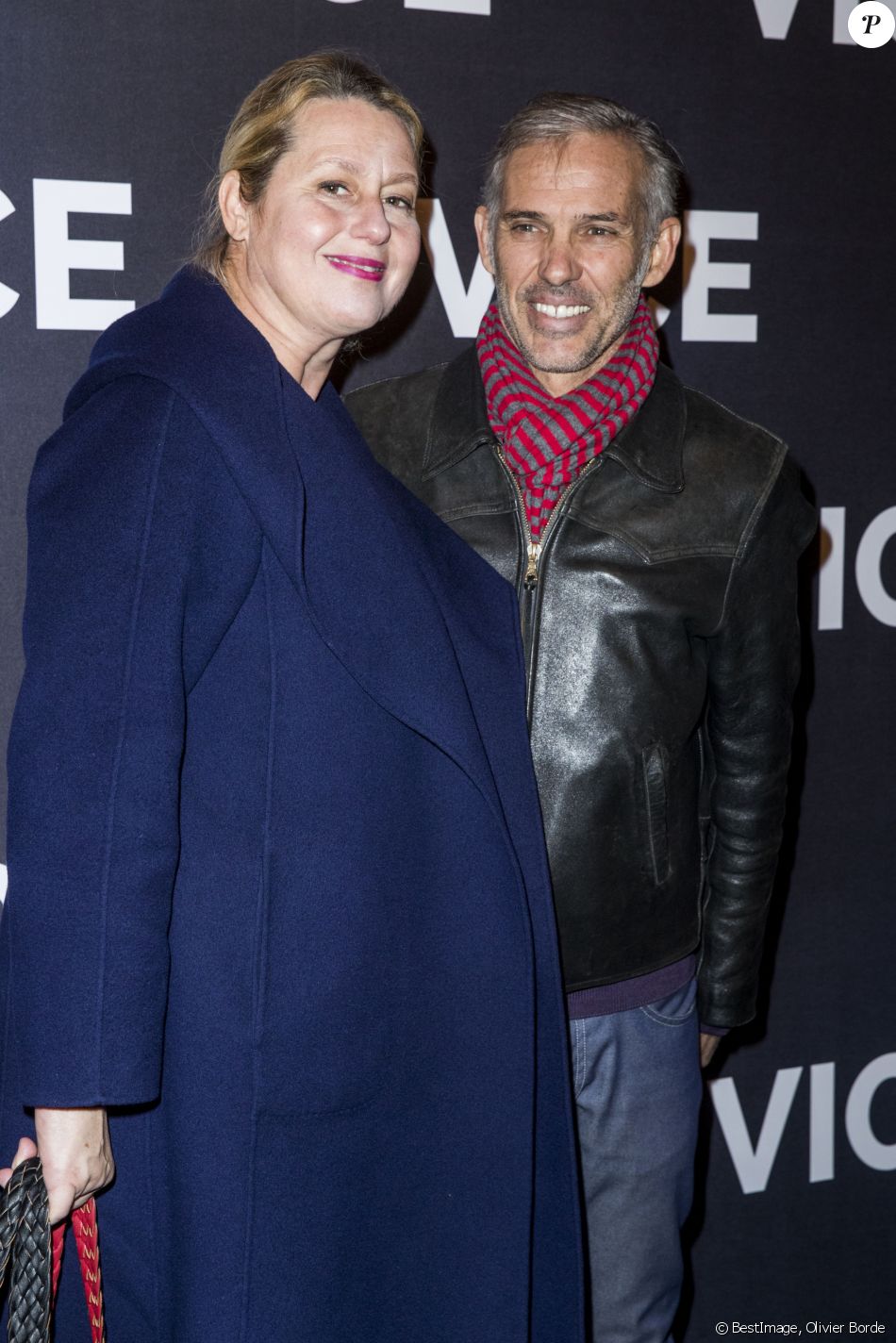 Paul Belmondo et Luana lors de la première du film Vice à Paris le 7