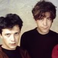 Archives - Portrait du groupe Indochine (Nicola Sirkis, Stéphane Sirkis, Dominique Nicolas) à Paris, France, le 30 juin 1992. © Cédric Perrin/Bestimage