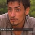 Claude dans la bande-annonce de "Koh Lanta - La revanche des héros" sur TF1, vendredi 18 mai 2012