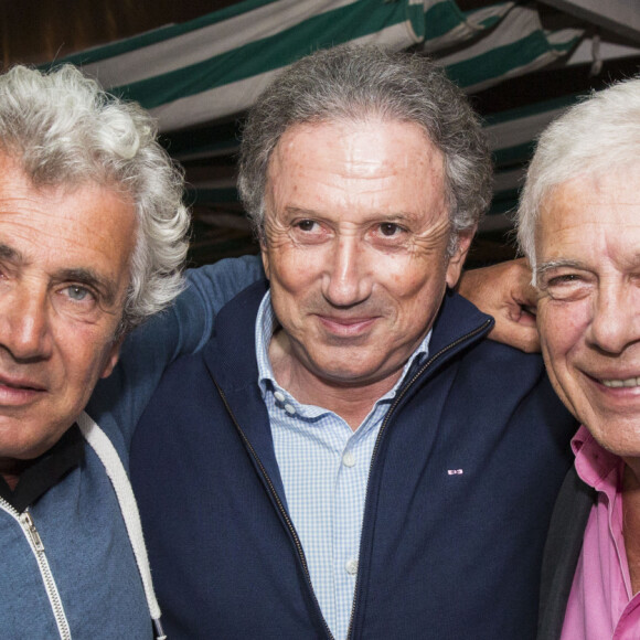 Exclusif - Michel Drucker, Michel Boujenah, Guy Bedos au 30 ème Festival de Ramatuelle le 6 août 2014. © Cyril Bruneau/Festival de Ramatuelle/Bestimage