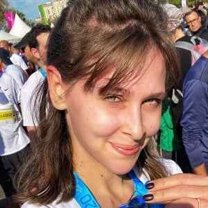 Ophélie Meunier au semi-marathon de Tel Aviv, le 28 février 2020