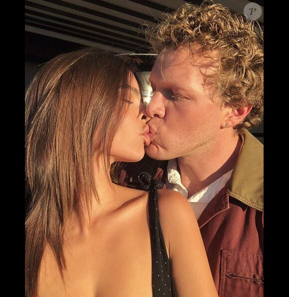 Emily Ratajkowski et son mari Sebastian Bear-McClard. Octobre 2018.