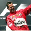 Michael Schumacher remporte le Grand Prix de Hongrie le 16 août 2004.