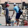 Exclusif - Rafael Nadal et sa femme Xisca Perello se ressourcent lors de leurs vacances à Majorque le 29 mai 2020.