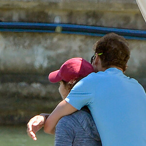 Exclusif -  Rafael Nadal et sa femme Xisca Perello se ressourcent lors de leurs vacances à Majorque le 29 mai 2020.