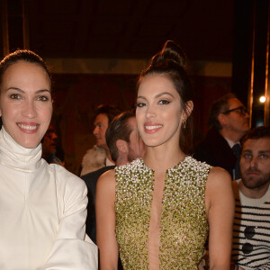 Linda Hardy et Iris Mittenaere - People au défilé de mode Haute-Couture printemps-été 2020 Stéphane Rolland à Paris, le 21 janvier 2020. © Veeren Ramsamy-Christophe Clovis/Bestimage