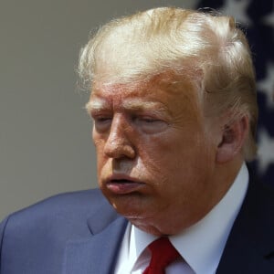 Le président des Etats-Unis Donald Trump annonce lors d'un discours que les États-Unis avaient "largement surmonté" la pandémie de COVID-19, 05/06/2020 - Washington