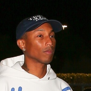 Exclusif - Pharrell Williams - Les célébrités quittent le Hard Rock Stadium après le Super Bowl 2020 à Miami le 2 février 2020.