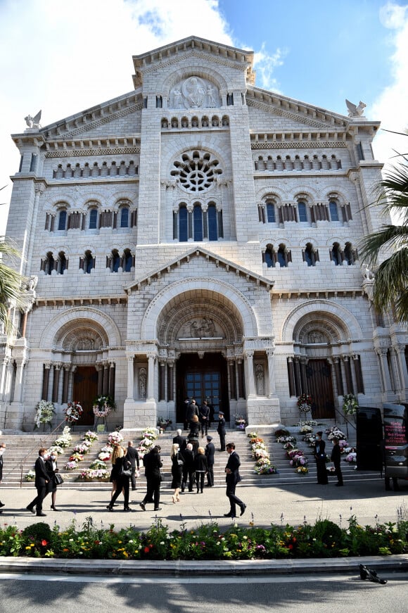 Obsèques de la baronne Elizabeth-Ann de Massy (Elisabeth Anne), cousine du prince Albert II en la cathédrale Notre-Dame-Immaculée de Monaco le 17 juin 2020 © Bruno Bebert / Bestimage