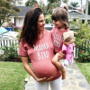 Karla Souza et sa fille Gianna. Mai 2020.