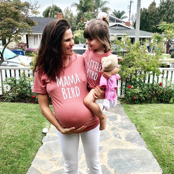 Karla Souza et sa fille Gianna. Mai 2020.