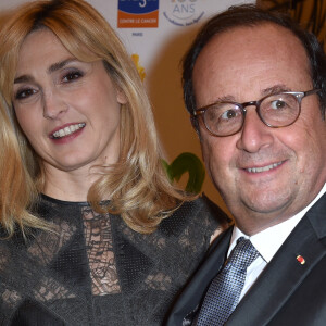 François Hollande et sa compagne Julie Gayet - 27ème Gala de l'Espoir de la Ligue contre le cancer au Théâtre des Champs-Elysées à Paris, le 22 octobre 2019. © Giancarlo Gorassini/Bestimage