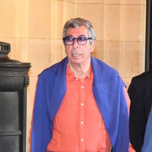 Patrick Balkany à la sortie du palais de justice de Paris, le 27 mai 2020